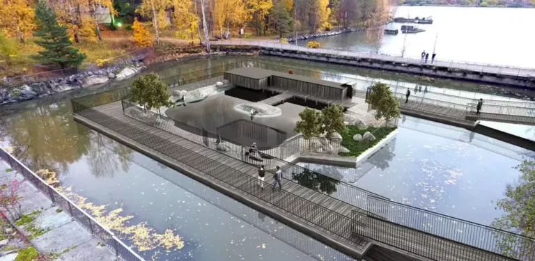 Floating Zoo Pool